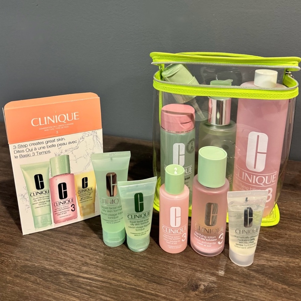 Clinique - 3 Steps to Great Skin Combination/Oily